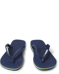 dunkelblaue Zehensandalen von Havaianas