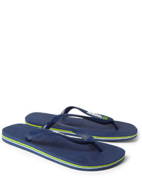 dunkelblaue Zehensandalen von Havaianas