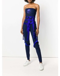 dunkelblauer bedruckter Jumpsuit von Fenty X Puma