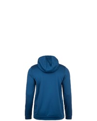 dunkelblauer bedruckter Pullover mit einem Kapuze von Under Armour