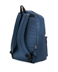 dunkelblauer bedruckter Rucksack von Ea7 Emporio Armani