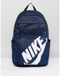 dunkelblauer bedruckter Rucksack von Nike