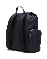 dunkelblauer bestickter Rucksack von Calvin Klein 205W39nyc