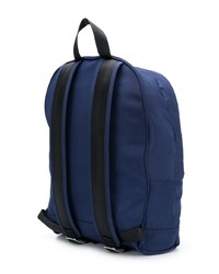 dunkelblauer bestickter Segeltuch Rucksack von Kenzo