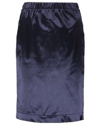 dunkelblauer Bleistiftrock von Custommade