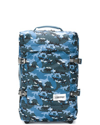 dunkelblauer Camouflage Rucksack von MAISON KITSUNÉ