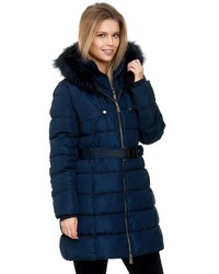 dunkelblauer Daunenmantel von Geographical Norway