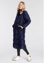 dunkelblauer Daunenmantel von Only