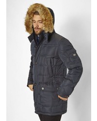 dunkelblauer Daunenmantel von S4 JACKETS