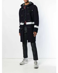 dunkelblauer Düffelmantel von Junya Watanabe MAN