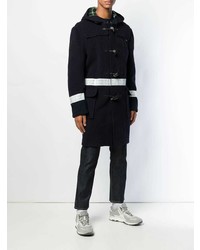 dunkelblauer Düffelmantel von Junya Watanabe MAN