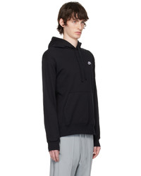 dunkelblauer Fleece-Pullover mit einem Kapuze von Nike