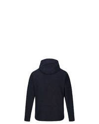 dunkelblauer Fleece-Pullover mit einem Kapuze von Regatta