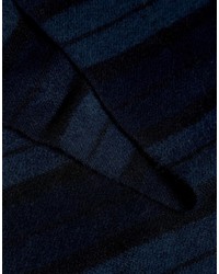 dunkelblauer geflochtener Schal von Asos