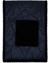 dunkelblauer gesteppter Schal von Giorgio Armani