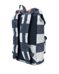 dunkelblauer horizontal gestreifter Rucksack von Herschel Supply Co.