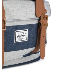 dunkelblauer horizontal gestreifter Rucksack von Herschel Supply Co.