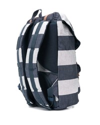 dunkelblauer horizontal gestreifter Rucksack von Herschel Supply Co.