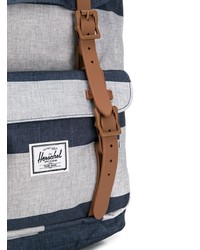 dunkelblauer horizontal gestreifter Rucksack von Herschel Supply Co.