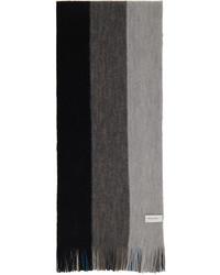 dunkelblauer horizontal gestreifter Schal von Paul Smith