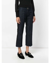 dunkelblauer Hosenrock aus Jeans von Blumarine