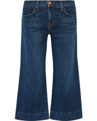 dunkelblauer Hosenrock aus Jeans von J Brand
