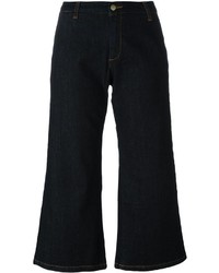 dunkelblauer Hosenrock aus Jeans von P.A.R.O.S.H.