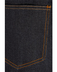 dunkelblauer Jeans Bleistiftrock von Burberry