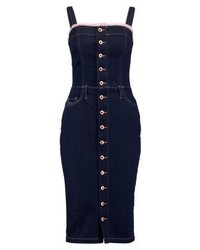 dunkelblauer Jeans Kleiderrock von Diesel