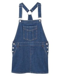 dunkelblauer Jeans Kleiderrock von Mango