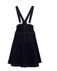 dunkelblauer Jeans Kleiderrock von QUEENKEROSIN