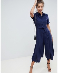 dunkelblauer Jumpsuit von ASOS DESIGN