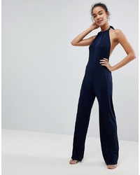 dunkelblauer Jumpsuit von ASOS DESIGN