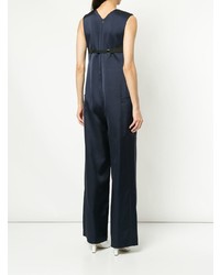 dunkelblauer Jumpsuit von Tibi