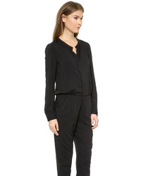 dunkelblauer Jumpsuit von Black Halo