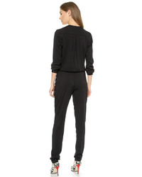 dunkelblauer Jumpsuit von Black Halo