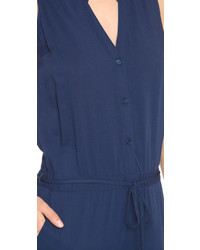 dunkelblauer Jumpsuit