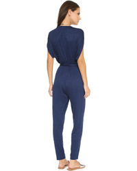 dunkelblauer Jumpsuit von Yumi Kim