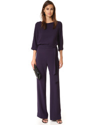 dunkelblauer Jumpsuit von Diane von Furstenberg