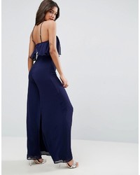 dunkelblauer Jumpsuit von Asos