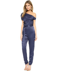 dunkelblauer Jumpsuit