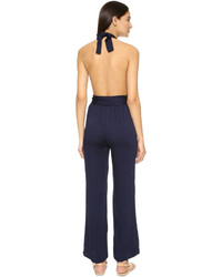 dunkelblauer Jumpsuit von Faithfull The Brand