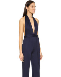 dunkelblauer Jumpsuit von Faithfull The Brand