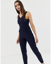 dunkelblauer Jumpsuit von Outrageous Fortune