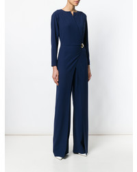 dunkelblauer Jumpsuit von Ralph Lauren Collection