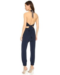 dunkelblauer Jumpsuit