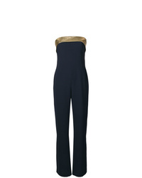 dunkelblauer Jumpsuit von Ralph Lauren Collection