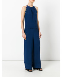 dunkelblauer Jumpsuit von RED Valentino