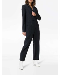 dunkelblauer Jumpsuit von Tibi