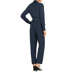 dunkelblauer Jumpsuit